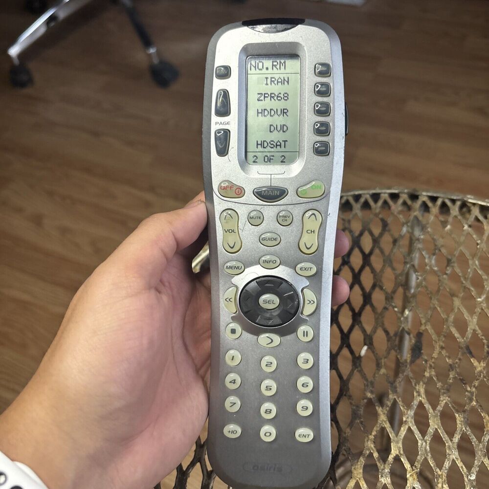 Osiris MX-350 Universal Remote Control Lighted Display Programmable Tested